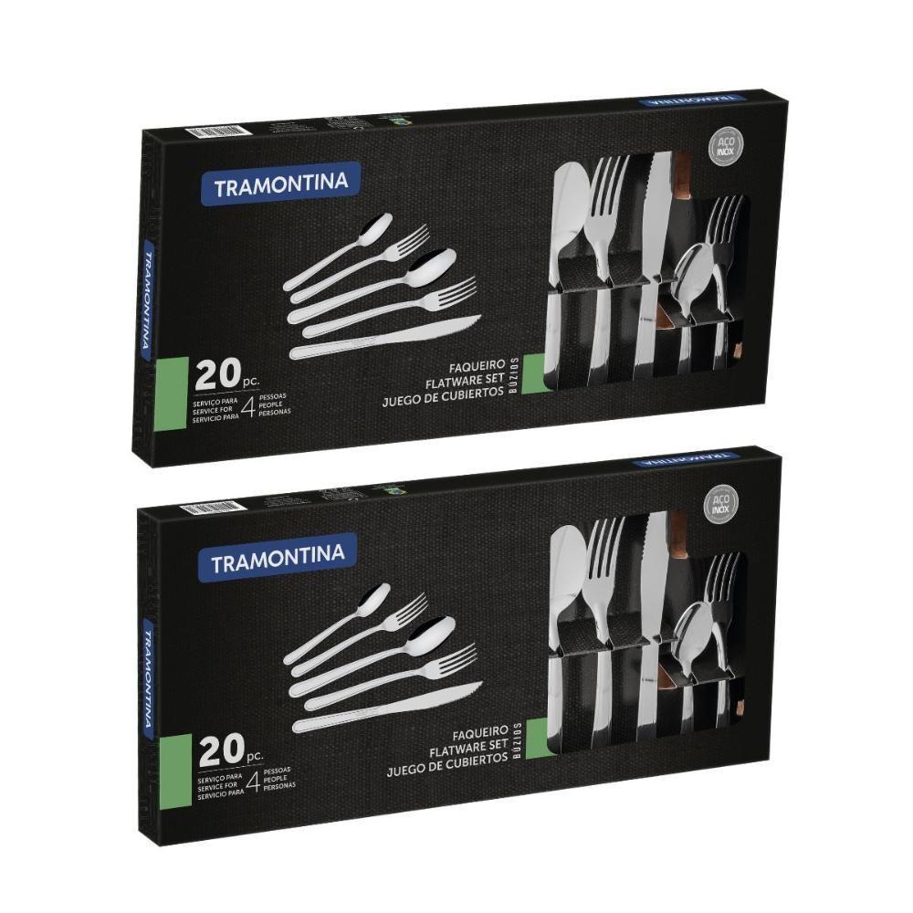 Faqueiro Tramontina Aço Inox Buzios 40 Peças - 3