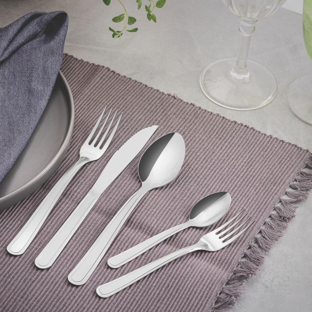 Faqueiro Tramontina Aço Inox Buzios 40 Peças - 4