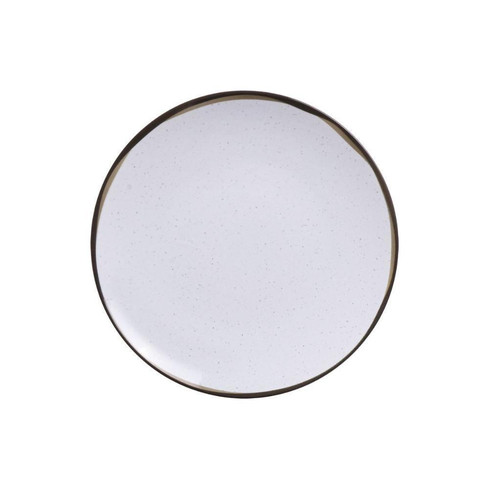 Conjunto 6 Pratos Sobremesa 19cm Canyon Porcelana Tramontina - 2