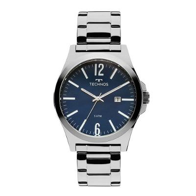 Relógio Technos Masculino Steel Prata - 2115LAY/1A
