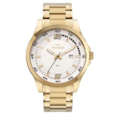Relógio Technos Masculino Racer Básico Dourado - 2115UBG/1K
