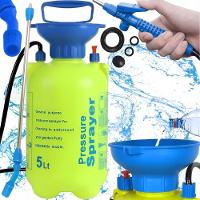 Pulverizador Agricola Borrifador Manual 5 Litros Bomba Veneno Grande De Compressao Detetizacao Lateral Alta Pressao