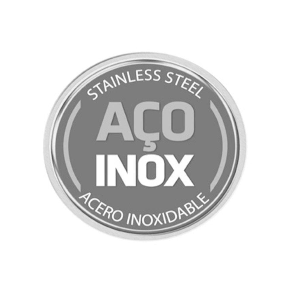 Jogo De Caçarola Rasa Solar 3 Peças Em Aço Inox Fundo Triplo Tramontina - 6