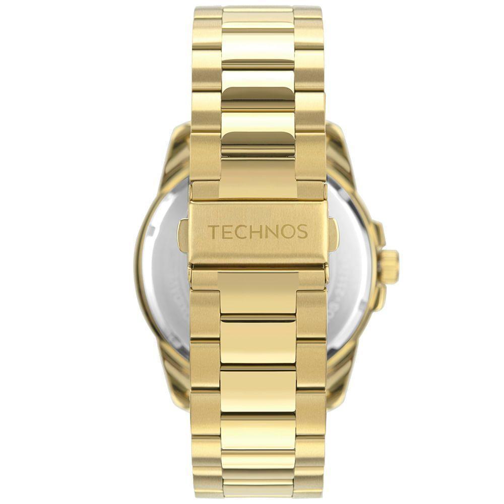 Relógio Technos Masculino Racer Dourado - 2117LCSS/1P - 3