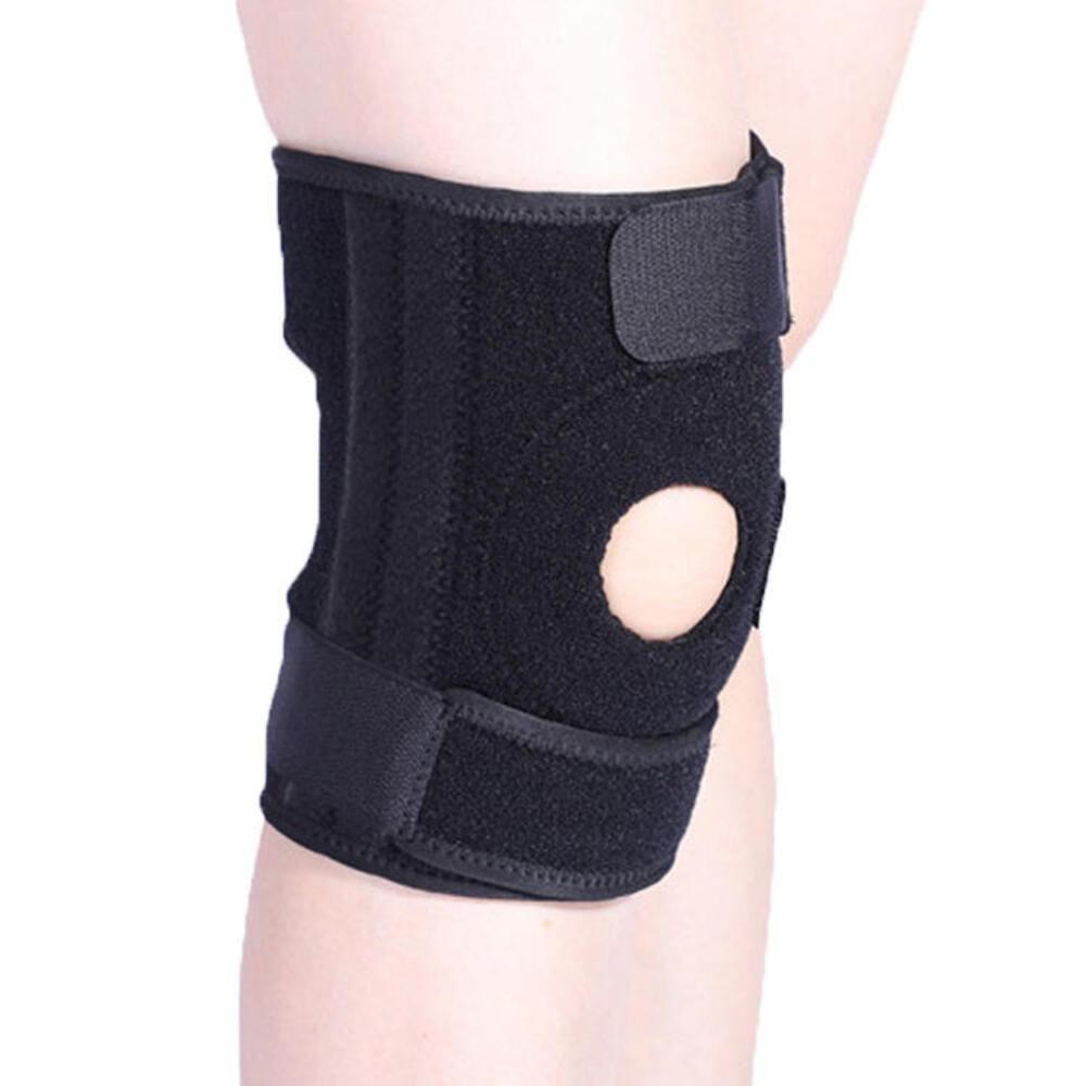 Joelheira Ortopedica Ajustavel Ergonomica Neoprene Musculacao Caminhada Tensor Joelho Flexivel Neoprene Resistente - 4