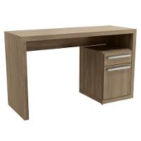 Mesa Escrivaninha Com Gaveteiro Urban 120 Cm S970 Kappesberg Nogal - 1