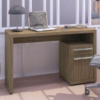 Mesa Escrivaninha Com Gaveteiro Urban 120 Cm S970 Kappesberg Nogal - 2