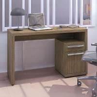 Mesa Escrivaninha Com Gaveteiro Urban 120 Cm S970 Kappesberg Nogal - 5
