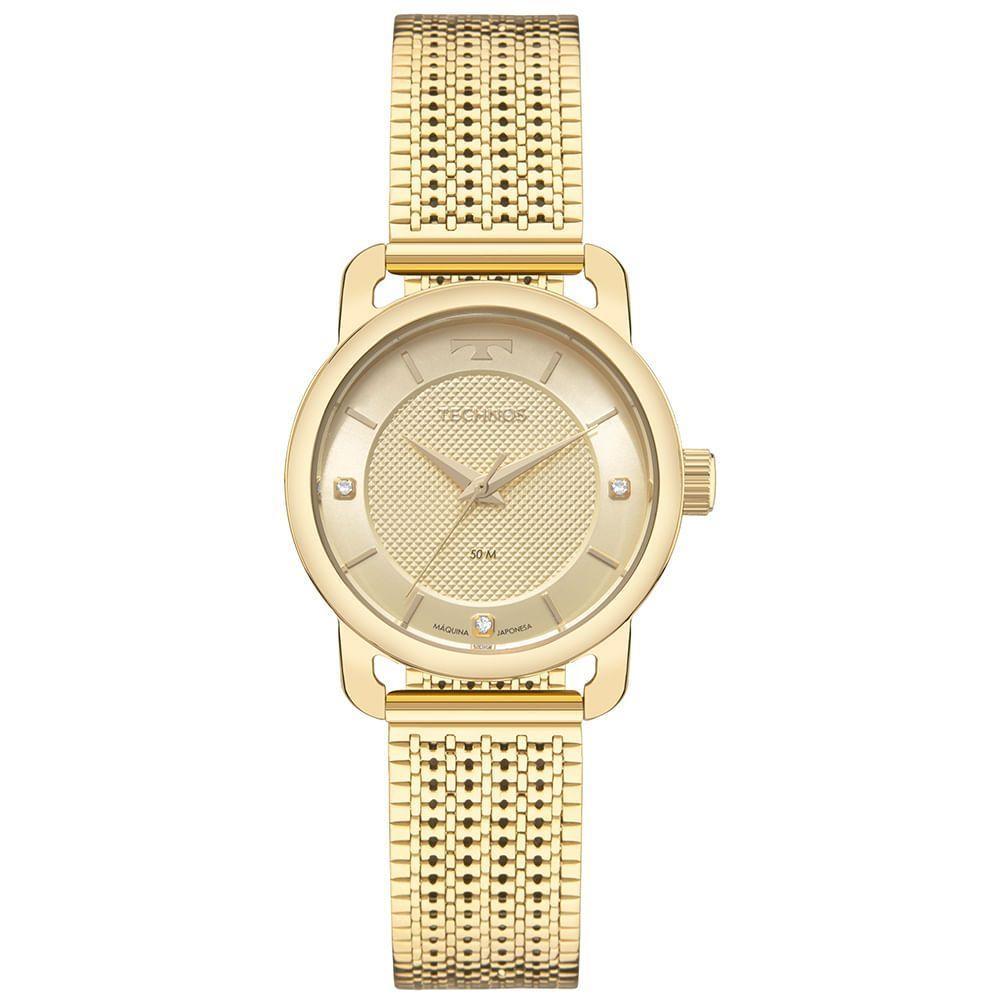 Relógio Technos Feminino Style Dourado - 2036NBP/1X - 1