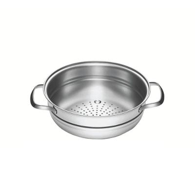 Cozi-vapore Allegra 20 Cm 2,2 L Em Inox Com Alças Tramontina 62660/200