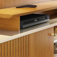 Estante Home Tv 75 Polegadas 160 Cm 1 Porta Ares Madetec Cinamomo Off White