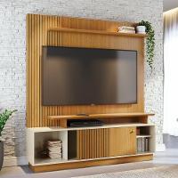 Estante Home Tv 75 Polegadas 160 Cm 1 Porta Ares Madetec Cinamomo Off White - 7