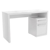 Mesa Escrivaninha Com Gaveteiro Urban 120 Cm S970 Kappesberg Branco - 1