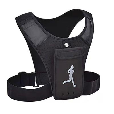 Colete Refletivo Esportivo Para Corrida Com Suporte E Bolso