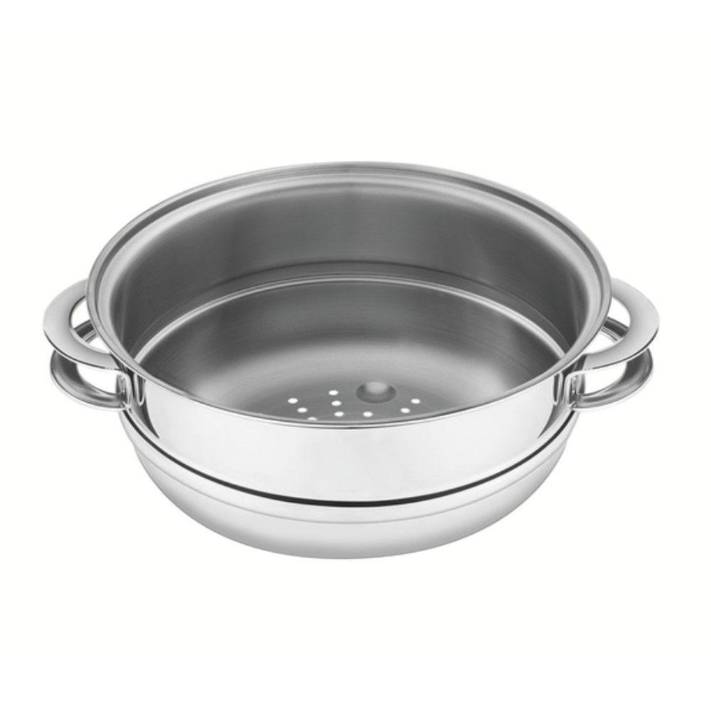 Cozi-vapore Solar 24 Cm 5,6 L Em Inox Com Alças Tramontina 62510/240 - 1