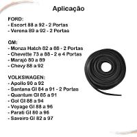 Borracha Porta Apollo 90 A 92 Santana 84 A 91 Rolo 25 Mts - 2
