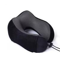 Almofada Travesseiro Pescoçoviagem Fecho Ajustável Cor:cinza - 6