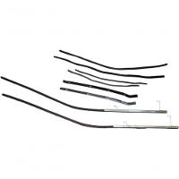 Jogo Canaletas C-pestana Pta Diant Pick-up Veraneio 64 A84 - 1