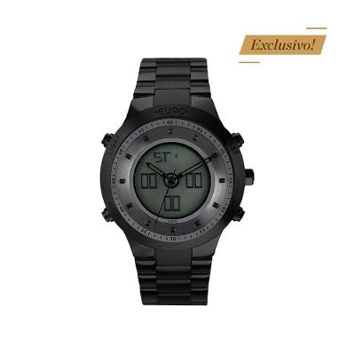 Relógio Euro Feminino Sporty Lux Preto - EUBJ3889AC/4P