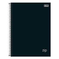 Caderno Espiral Universitário Zip 20 Matérias Preto - Tilibra - 1