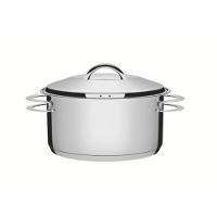 Caçarola Rasa 24 Cm 4,7 L + Caçarola Funda 24 Cm 6,1 L Solar Em Aço Inox Fundo Triplo Tramontina - 9