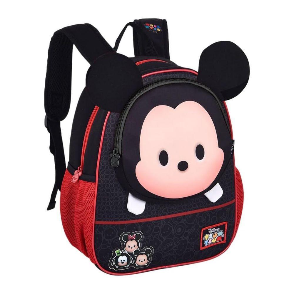 Mochila Escolar Infantil Mickey Mouse Com Orelhinhas 3d - Prática E Confortável - 1