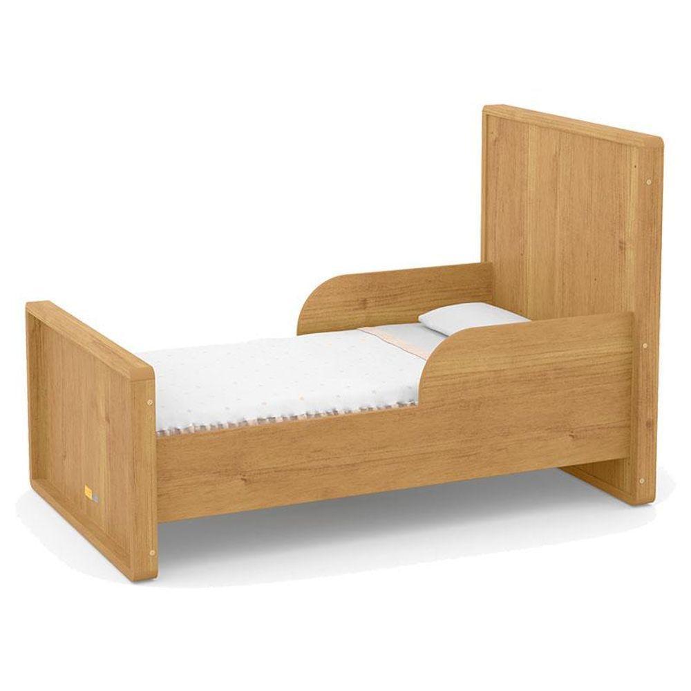 Quarto De Bebe 2 Portas Tutto New Com Capitonê New Boucle E Gaveteiro Freijó - Matic - 3