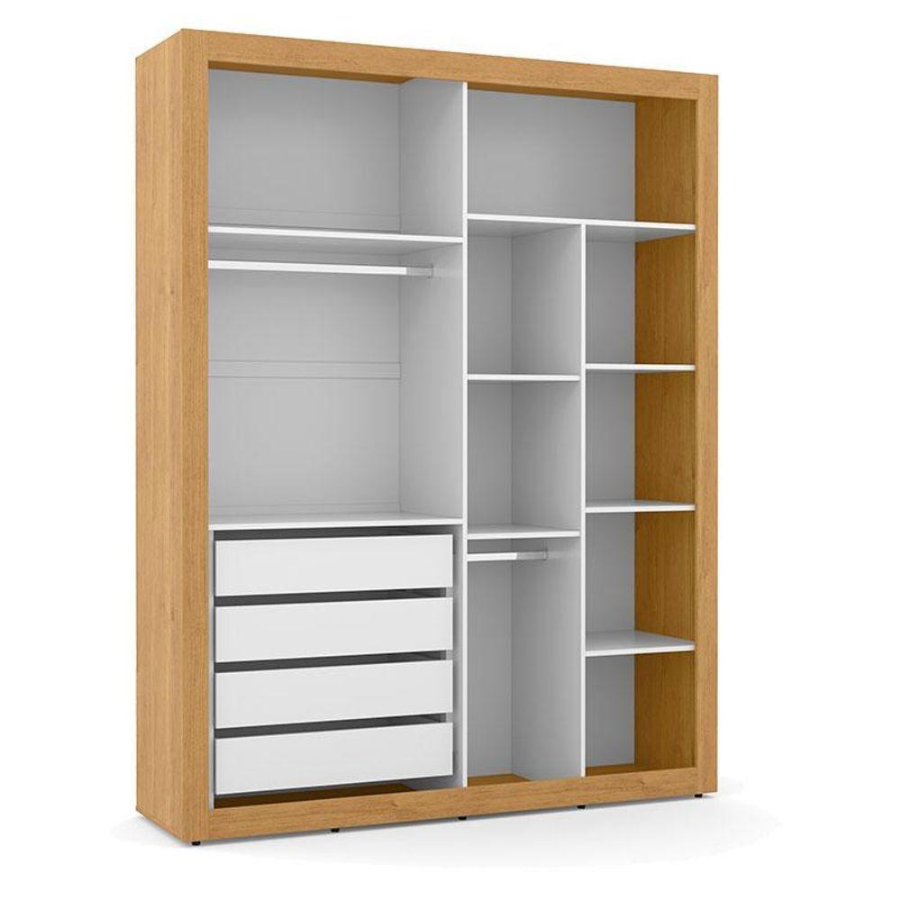 Quarto De Bebe 2 Portas Tutto New Com Capitonê New Boucle E Gaveteiro Freijó Branco Acetinado - Matic - 6