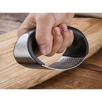 Triturador Amassador Alho Aço Manual Com Pressão - 3