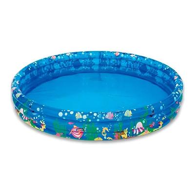 Piscina Inflável Redonda Animais Marinhos Infantil 180litros