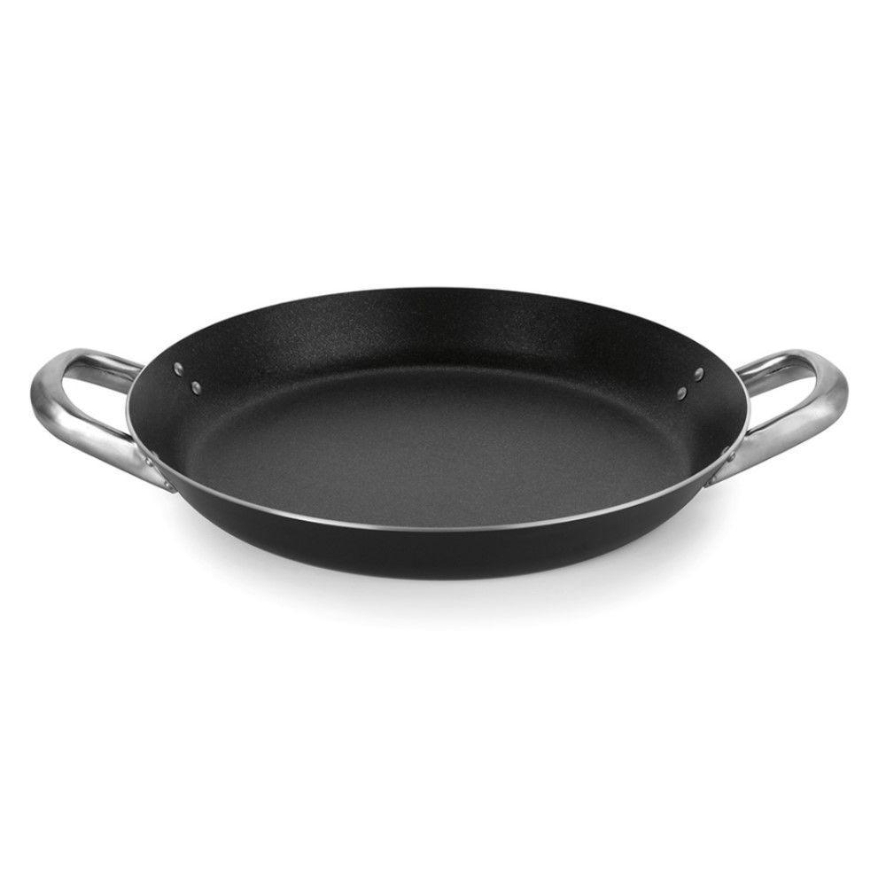 Paellera M Profissional Preta 37 Cm 4 L Em Alumínio Com Revestimento Interno Antiaderente Multiflon - 1