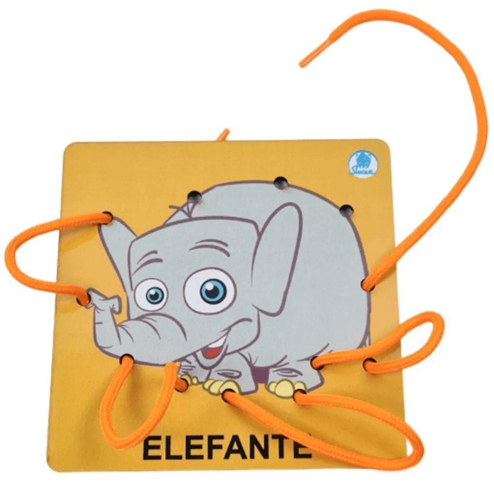 Jogo Pedagógico Alinhavos Animais - Simque - 3