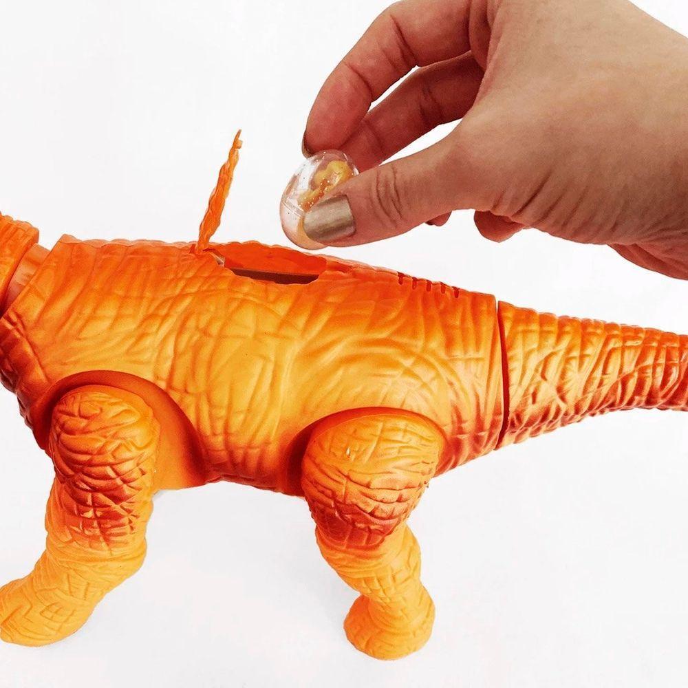 Brinquedo Dinossauro Braquiossauro Com Luzes Som E Movimento - 2