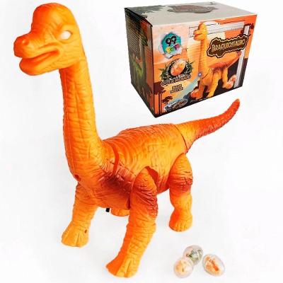 Brinquedo Dinossauro Braquiossauro Com Luzes Som E Movimento