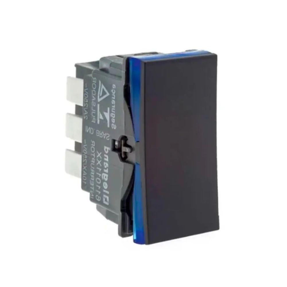 Interruptor Simples 10a250v B.automatic 1m Preta 611010pt - 2
