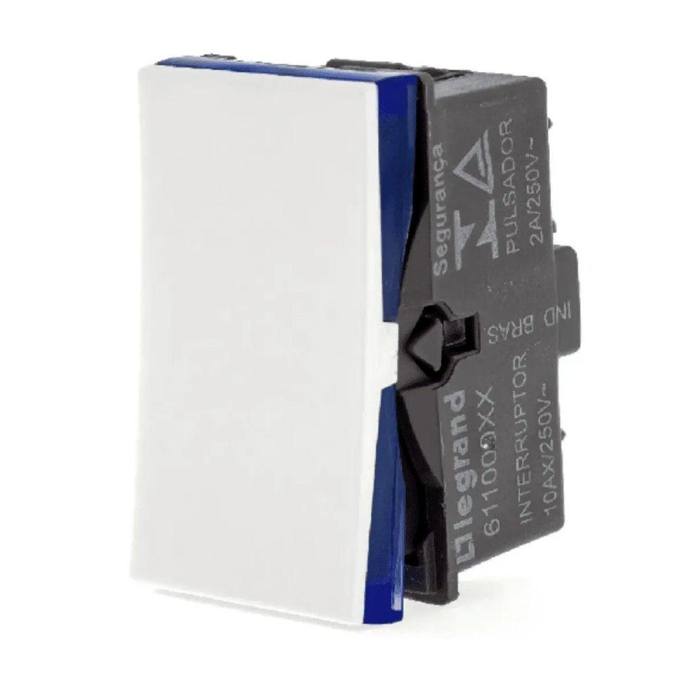 Interruptor Simples 10a 250v B.parafuso 1m Branca 611000bc - 1