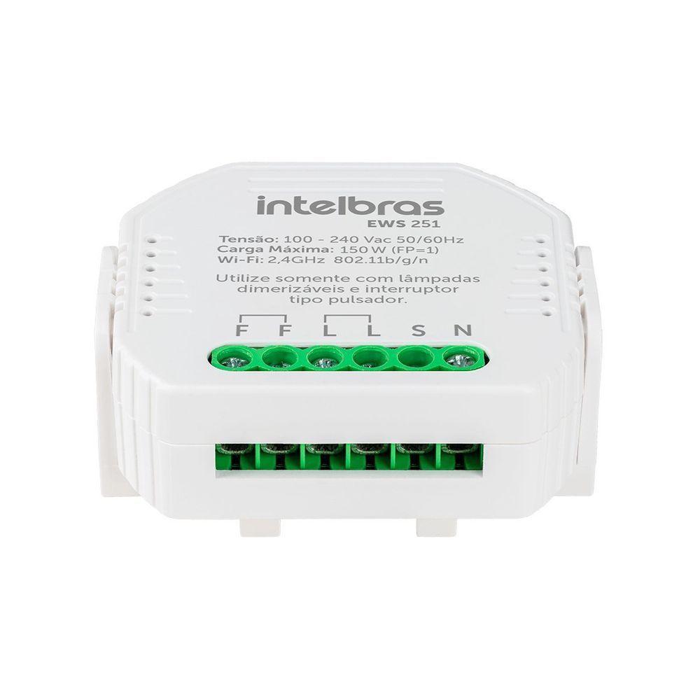 Interruptor Controlador Dimmer Smart Wi-fi Ews 251 4850031 - 2