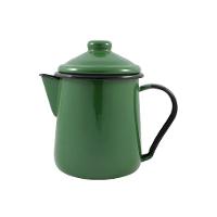 Leiteira Tradicional Esmaltada Verde 1,1 L Ewel - 1