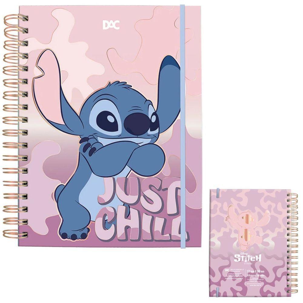 Caderno Smart Colegial Stitch 80 Folhas - 4668 - Dac - 1