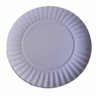 Prato Branco 30cm Com 100 Un Nr.08