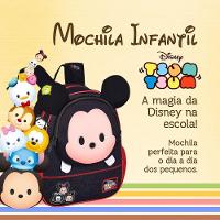 Mochila Escolar Infantil Mickey Mouse Com Orelhinhas 3d - Prática E Confortável - 2