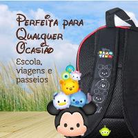 Mochila Escolar Infantil Mickey Mouse Com Orelhinhas 3d - Prática E Confortável - 5