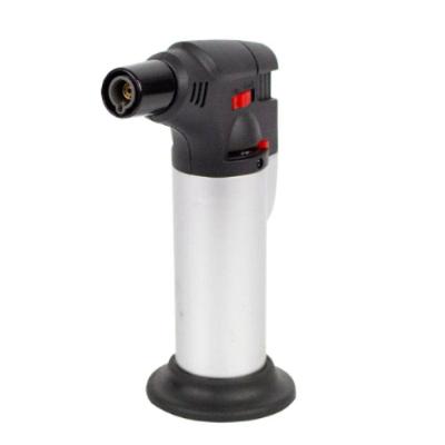 Mini Maçarico Portátil Gás Acendimento Automático Regulagem De Chamas