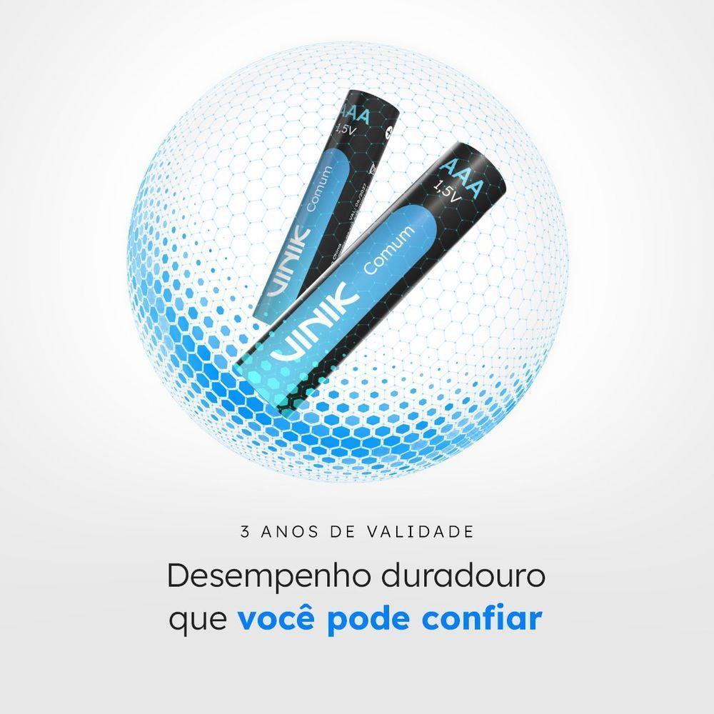 Pilha Comum Aaa C-4 1.5v - Vp3ab4c - 5