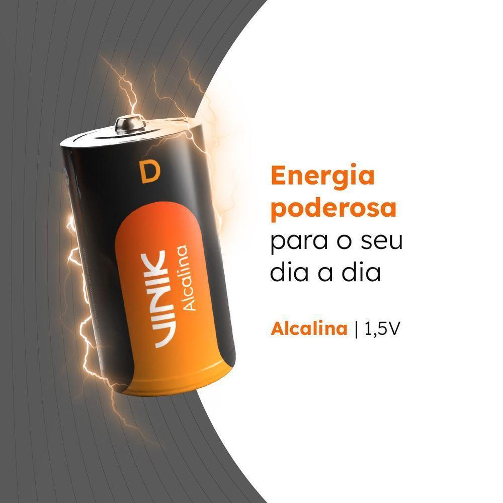 Pilha Alcalina D C-2 - Vpdb2 - 5
