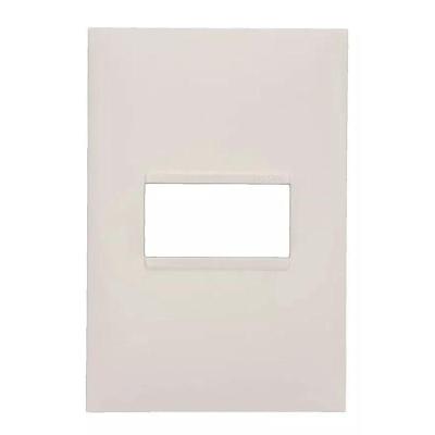 Placa 1 Posto 4x2 Branca 618501bc