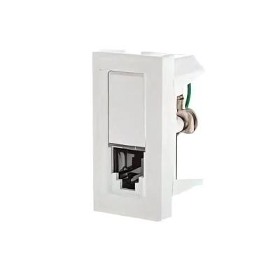 Tomada Telefone Rj11 2fios 1m Branca 615011bc