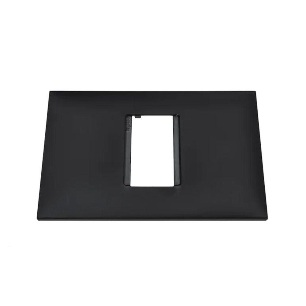 Placa 1 Posto 4x2 Preta 618501pt - 3