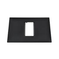 Placa 1 Posto 4x2 Preta 618501pt - 3