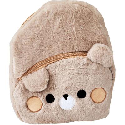 Mini Mochila Bichinhos Em Pelúcia - Urso
